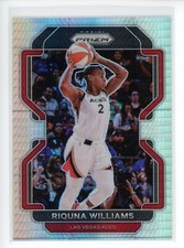 2022 Panini Prizm WNBA Prizms Hyper #152 Riquna Williams Aces