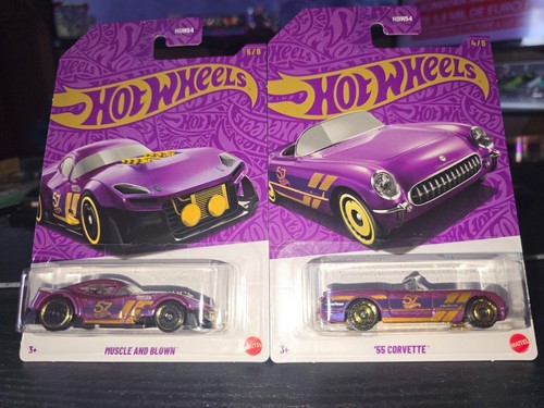 Hot Wheels 56th & 57th Anniversary Pearl & Chrome Chase Bundles - Picture 8 of 16