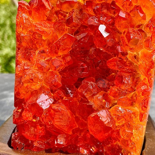 2.86LB Superb Yellow Citrine Crystal Cave Decor Stone Cathedral Geode Specimen - 第 14/17 張圖片
