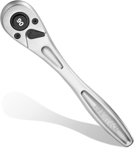 DURATECH Ratchet Handle Socket Wrench Reversible Ratchet Socket Wrench 1/2"/1/4" - Picture 16 of 18