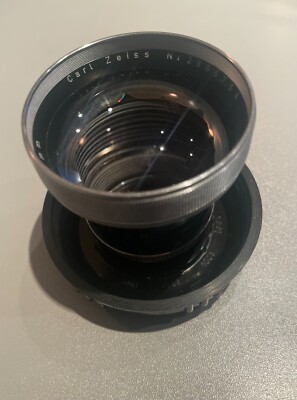 Vintage Carl Zeiss Nr1880088 Pro Tessar 1:4 f= 85mm Camera Lens Germany 
