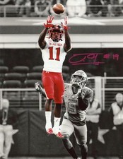 JAKEEM GRANT TEXAS TECH RED RAIDERS SIGNED 8X10 PHOTO W/ PHOTO PROOF