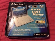 New Cyber Home Portable DVD Player CH-LDV1010A All Complete MP3s 10  TFLCD