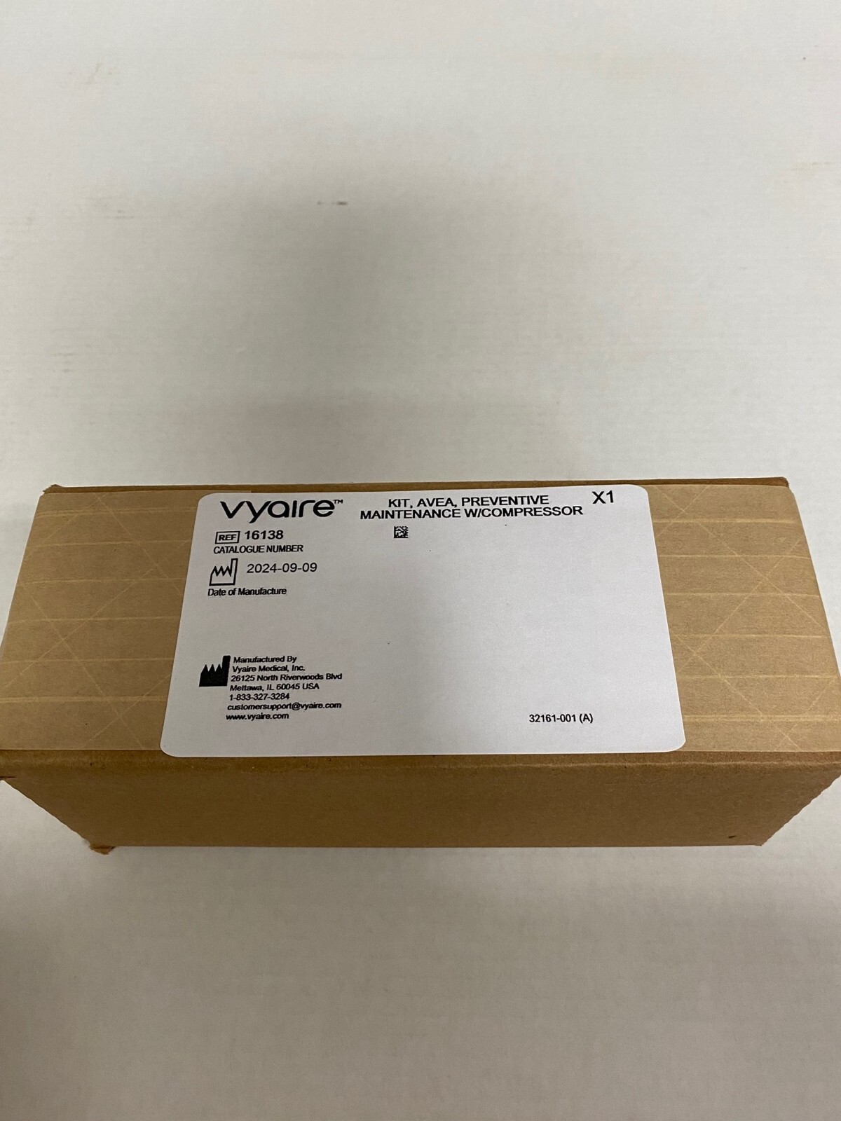 Viasys AVEA 16138 Vyaire Maintenance Kit (NEW)