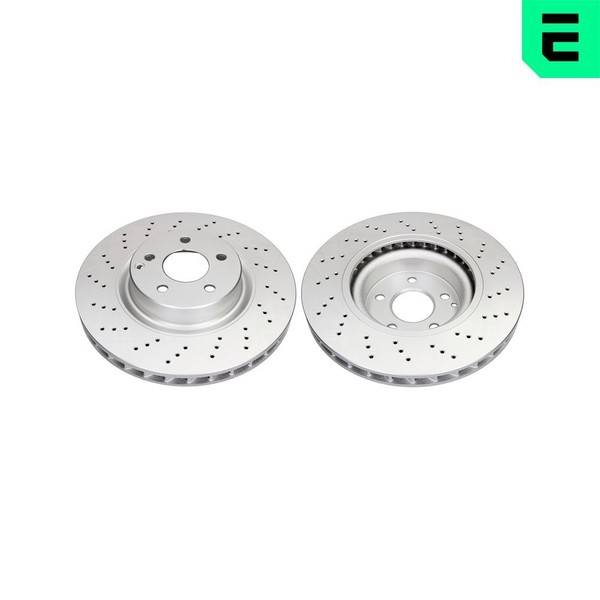 Optimal 2X Bremsscheibe Vorne Ø330 Mm FüR Mercedes-Benz E-Klasse W211 S211 R230-image