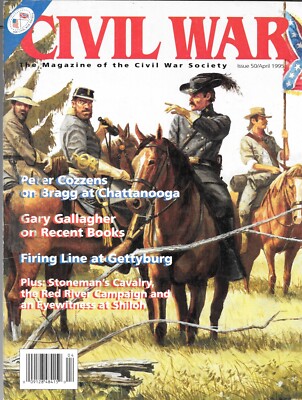 Civil War Society Magazine #50 Bragg Chattanooga Gettysburg Red River Shilo 