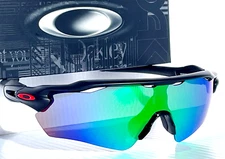 Oakley RADAR EV PATH Black Ducati Red POLARIZED Galaxy Jade Lens Sunglass 9208