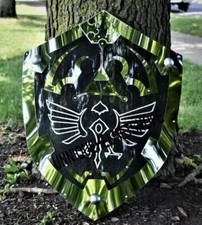 Marvel Legend of Zelda Shield Hylian Black Shield Functional Best Quality Item