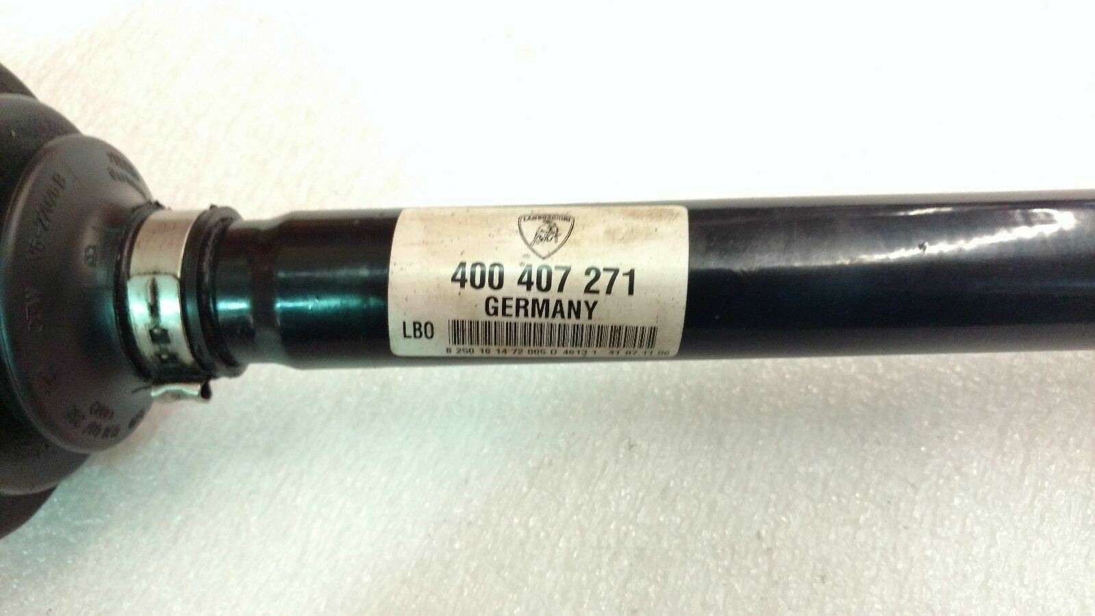 LAMBORGHINI GALLARDO FRONT LEFT SIDE AXLE DRIVE SHAFT OEM 400407271