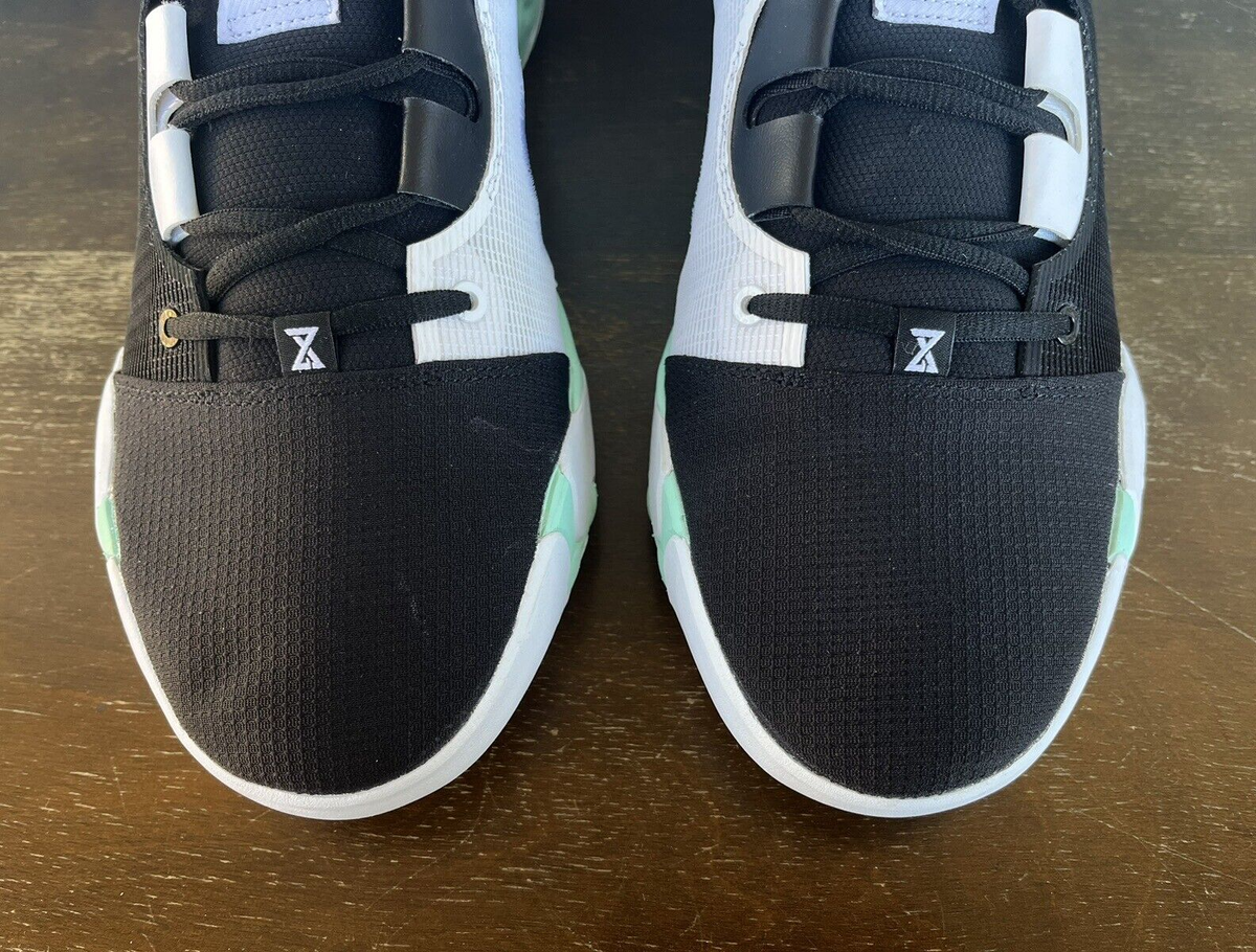 Nike PG 6 Black/Mint Green Basketball Shoes Men display picture 2