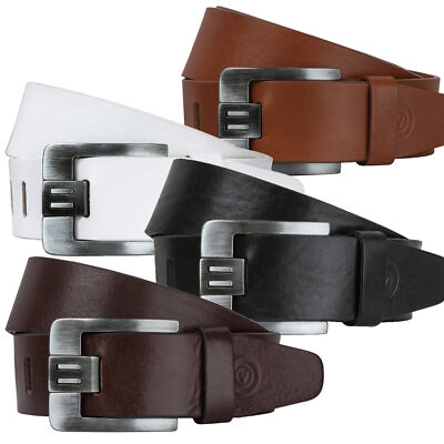 VITTOZZI  Ledergürtel Vollrindleder Jeansgürtel  45 mm  Breit   V-182