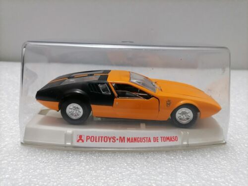 DE TOMASO MANGUSTA 5000 - Vintage 1:25 Scale , Politoys 576 Made in Italy 1975 - Picture 8 of 8