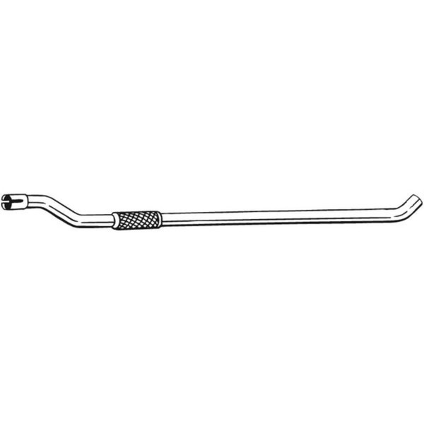 Bosal Abgasrohr Hosenrohr Passend FüR Fiat Panda 169 1.2 4X4 169_ 952-137-image