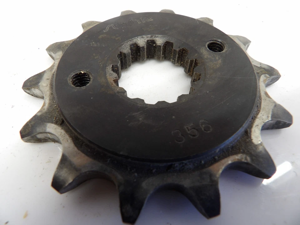 Yamaha YZ125 Sunstar 2002 14 dientes transmisión piñón engranaje 9383A-14054-00 Foto 3 de 4