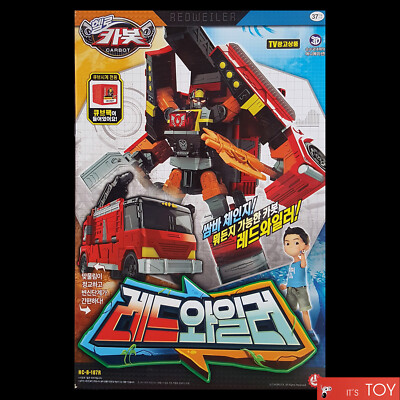 Hello Carbot Samba REDWEILER Rescue Fire truck Transforming Robot