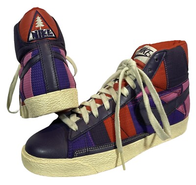 2008 Nike Blazer Mid Premium • Winter Ski Pack • Womens Size • Patchwork 