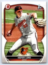 2023 1st Bowman Draft #BD-137 Kiefer Lord Baltimore Orioles Baseball Card