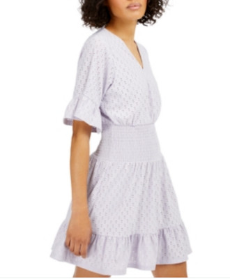 tiyah smocked dress