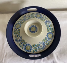 MCM FLAMEWARE TOR VIKING FIGGJO NORWAY TOR VIKING ROUND COVERED SERVER 8"