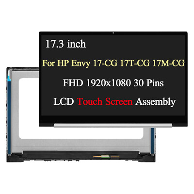 L81485-AA1 FHD 17.3'' For HP Envy 17-cg100 17-CG1029NR LCD Touch Screen Assembly