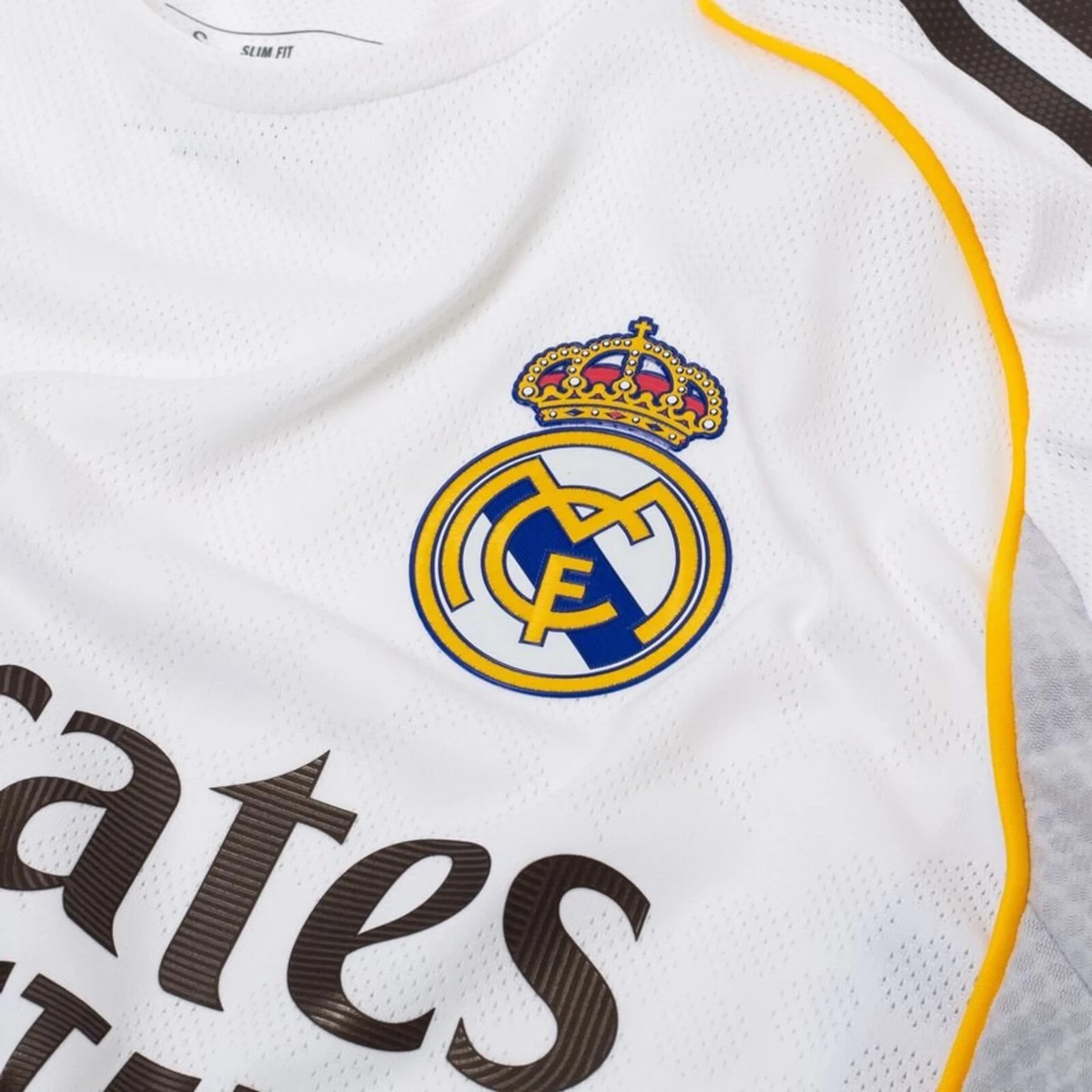 adidas Real Madrid Team Home Soccer Short Sleeves Jersey White 25