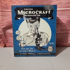 Vintage Porter Microcraft Microscope Lab Set ...