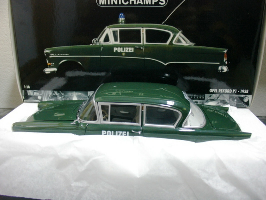 1/18 ミニチャンプス オペル Opel Rekord P1 Caravan WOW EXTREMELY RARE Opel Rekord P1 Caravan 1957 Post 1:18