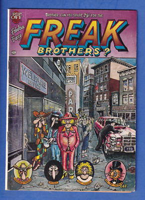 Fabulous Furry Freak Brothers #1 Brother Can You Spare A Dime 1st Print  Good