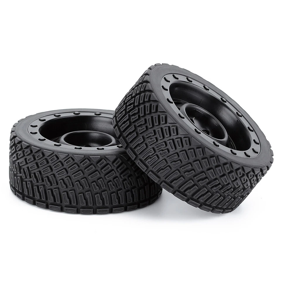 Austar 12mm Hex 67mm RC Rubber Tires Wheel for 1/10 Rolly WLtoys 1/14 144001 Car - Image 4 of 4