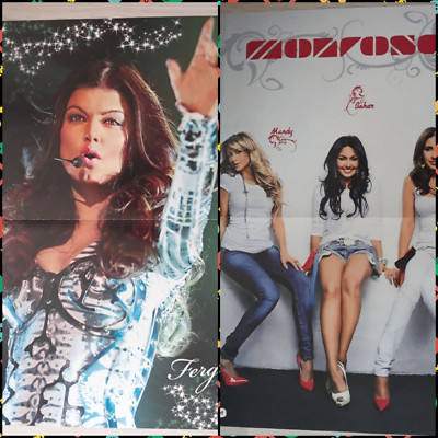 Monrose Fergie Poster Sammlung Konvolut Gr. M