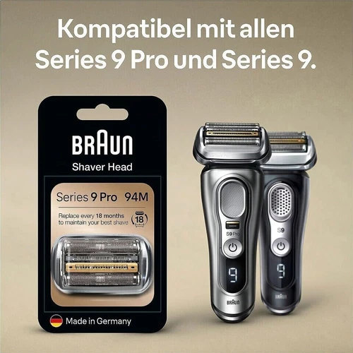Braun Kombipack 94M Ersatzscherteil Scherkopf für Series 9 Pro & Series FX69DGDG - Bild 8 von 14