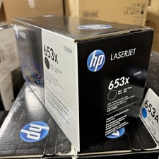 Genuine HP CF320X 653X Black High-Yield Toner Cartridge - Factory Sealed
