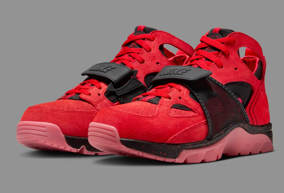 Nike Huarache レッド スパイクシューズ Nike Air Trainer Huarache Challenge Red Black IQ0615-600 sz 10