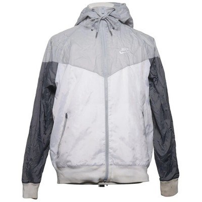 Nike, Trainingsjacke, Damen, Größe: S, Grau/Weiß, Polyamid/Polyester #Ozk