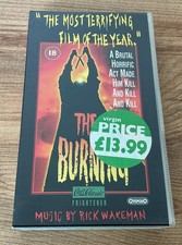 The Burning VHS Tape Film Cult Classic