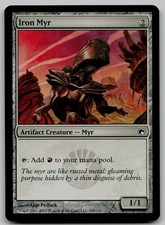 Iron Myr C Scars of Mirrodin 168 NM