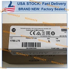 NEW PLC-AB 1756-L75 /B ControlLogix Logix5575 Processor 32 MB Controllers US