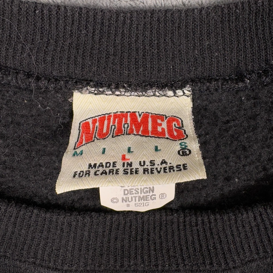 Sudadera De Colección 1993 Pittsburgh Steelers Para Hombre Grande Negra Nuez moscada Fútbol NFL Foto 4 de 4