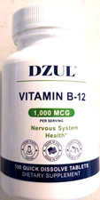 VITAMIN B-12 100 QUICK DISSOLVE TABLETS 1000MCG