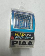 New Old Stock Piaa H-222 Rare White Hid 168 194 Dome License Marker Bulbs Jdm