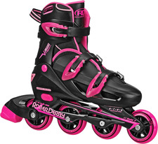 Roller Derby V-Tech 500 Adjustable Performance Inline Skates for Men, Women, Kid