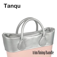  Nuovo corto maniglia lunga inserto fodera Trim per Obag O bag Borsa a spalla