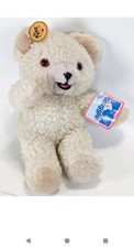 Russ Snuggle Bear White Plush Stuffed Animal Original Tag Character Family