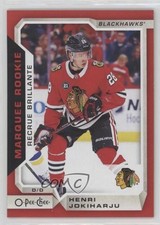 2018 Upper Deck O-Pee-Chee Update Marquee Rookies Red Henri Jokiharju #634 2vh