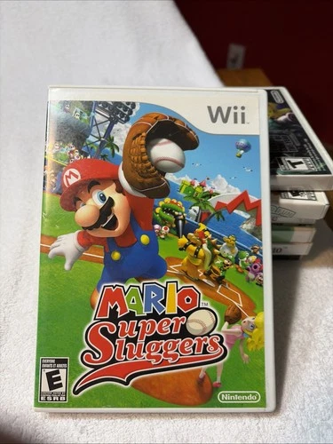 Mario Super Sluggers Nintendo Wii Video Game Baseball Sports E Rated