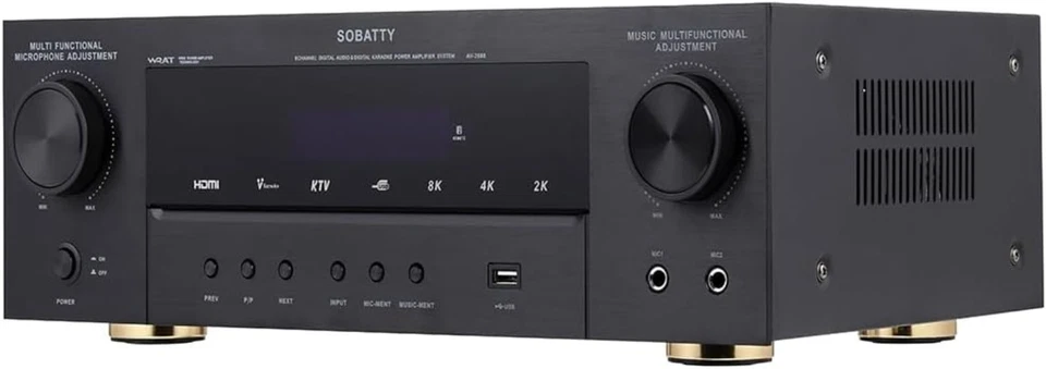 Receptor estéreo de 5.1 canales con HDMI y Bluetooth Foto 4 de 4