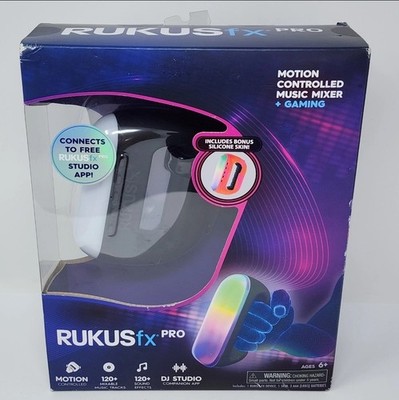 RUKUSfx Pro Motion Controlled Music Mixer 120+ Tracks Handheld