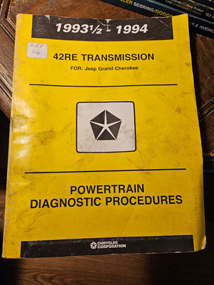 42RE Transmission Powertrain Diagnostic Procedures 1993-1/2-1994