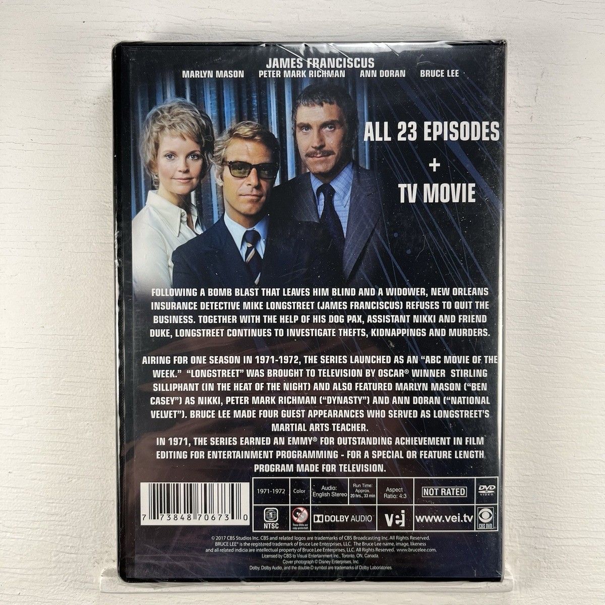 Longstreet: the Complete Series (DVD, 1971) for sale online