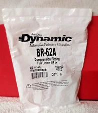 COMPRESSION COUPLING -  John Dow Dynamic BR-103A  1/8" Qty 5